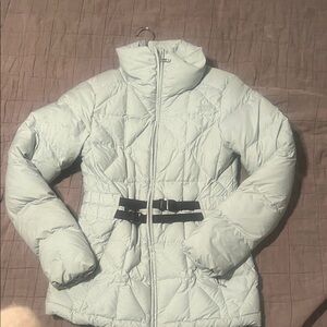 The North Face Women's Light Gray Puffer Jacket